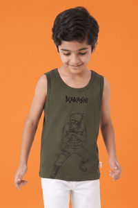 Lee Cooper Boys Naruto Vest (Pack of 2) - Multicolor — thumbnail 2